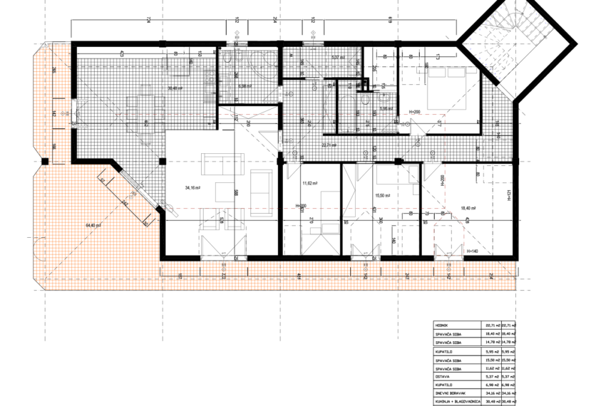 18-tlocrt-potkrovlje-Model